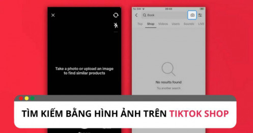 TikTok Shop thêm tính năng tìm kiếm bằng hình ảnh