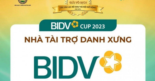 BIDV-Nhà tài trợ danh xưng Giải VĐ các CLB Golf Hà Nội mở rộng