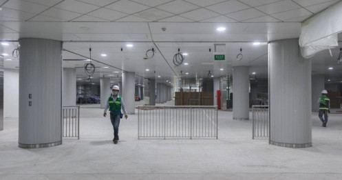 Cận cảnh kiến trúc nhà ga metro Bến Thành - Suối Tiên