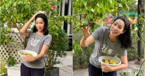 Thích mắt vườn cây trĩu quả trong biệt thự của NSƯT Trịnh Kim Chi