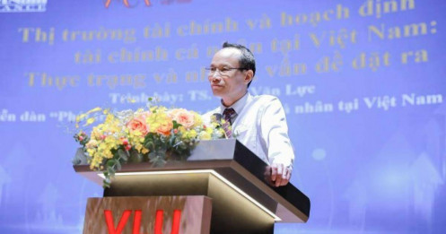 TS Cấn Văn Lực: Người Việt chưa quan tâm nhiều đến tài chính cá nhân