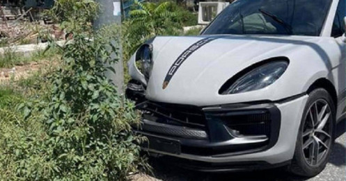 Chi tiết Porsche Macan S của hậu vệ Văn Thanh gặp nạn nát đầu
