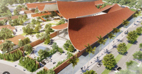 Một công trình 13.000m2 ở Long An vừa đạt giải lớn về kiến trúc thế giới: Được chuyên gia đánh giá "kiệt tác", có cách thiết kế mới lạ