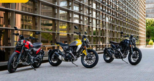 Ducati Scrambler 2023 trình làng, giá từ 326 triệu