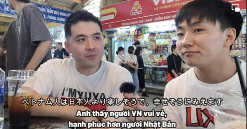 Người Việt Nam vui vẻ, hạnh phúc hơn người Nhật Bản