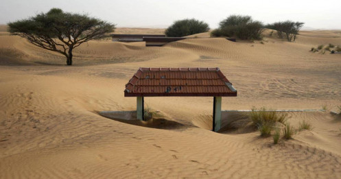 “Ngôi làng ma” huyền bí gần Dubai