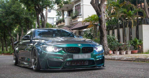 Sài Gòn: Cận cảnh BMW 428i Coupe độ M4 cực ngầu