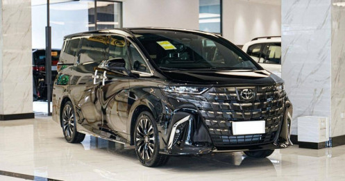 "Chuyên cơ mặt đất" Toyota Alphard 2024 được nhận cọc tại Việt Nam, giao xe vào cuối năm, giá trên 4 tỷ đồng