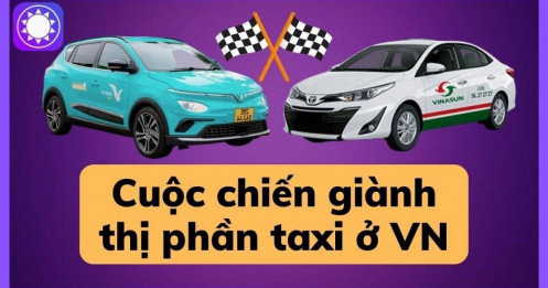 Cuộc chiến giành thị phần taxi ở Việt Nam