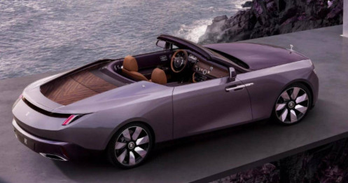 Amethyst Droptail ra mắt: Xe Rolls-Royce có bề mặt gỗ lớn nhất từ trước tới nay