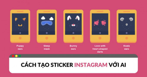 Bật mí cách tạo sticker Instagram với AI