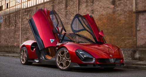 Alfa Romeo trở lại thế giới siêu xe với siêu phẩm triệu đô 33 Stradale