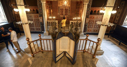 Ai Cập mở cửa trở lại giáo đường Do Thái lâu đời nhất thế giới