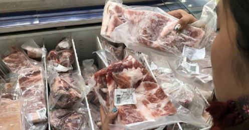 Nhập khẩu thịt và sản phẩm từ thịt giảm nhẹ sau nhiều tháng tăng