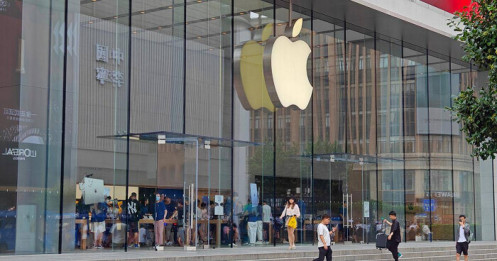 Vốn hóa của Apple giảm sâu khi Trung Quốc cấm dùng iPhone