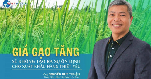 CEO Lộc Trời: Giá gạo cao sẽ không tạo ra được sự ổn định cho xuất khẩu hàng thiết yếu
