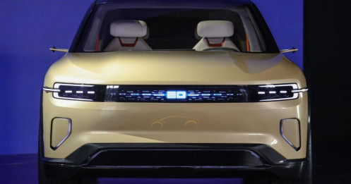 Changan CD701 concept - xe điện lai SUV và bán tải