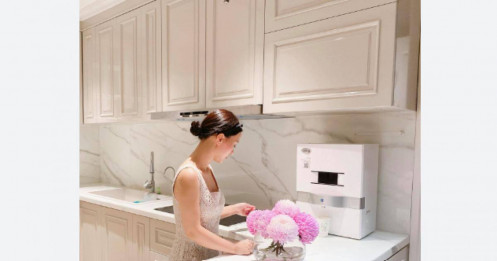 Cận cảnh căn bếp trong penthouse triệu đô của CEO Hannah Olala