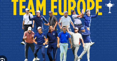 ĐT Golf châu Âu chạy đà thuận lợi cho Ryder Cup 2023