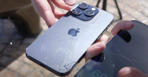 Thử nghiệm thả rơi iPhone 15, viền titan không bền như mong đợi