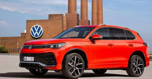 Volkswagen Tiguan phiên bản mới và sở hữu động cơ lai lộ diện