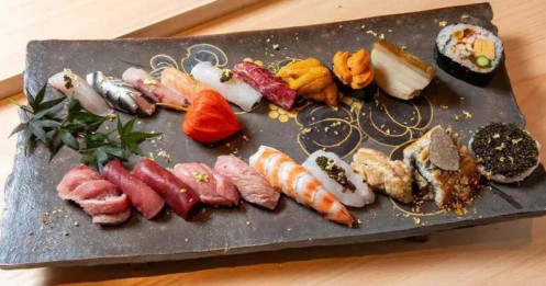 Set sushi đắt nhất thế giới: Nguyên liệu tươi và ngon tuyệt đối, đảm bảo "đáng đồng tiền bát gạo"