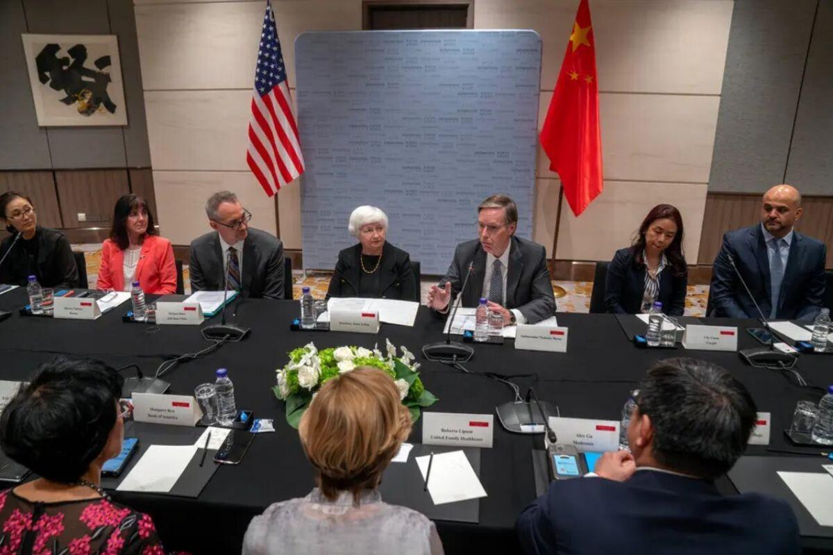 Bà Yellen chỉ trích cách Trung Quốc đối xử với các công ty Mỹ
