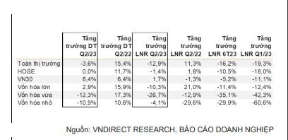 KQKD quý 2 đã bớt "ảm đạm", STB vượt trội so với phần còn lại trong rổ VN30