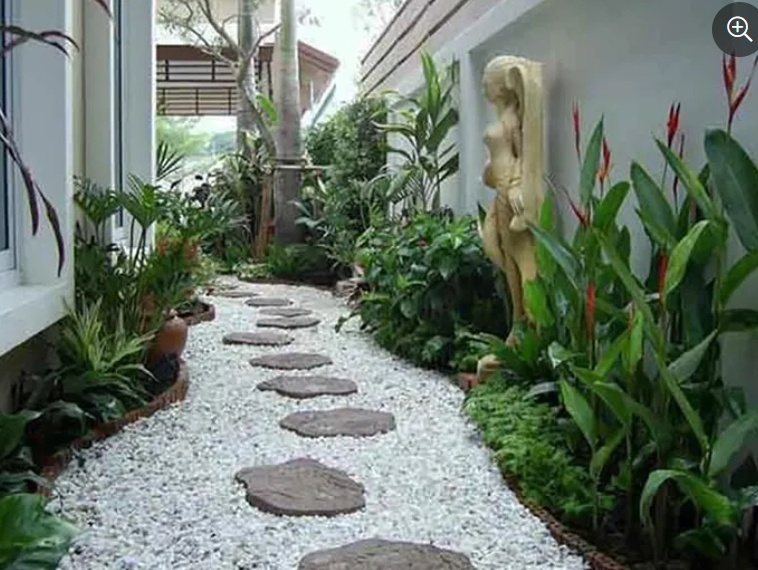 Gợi ý mẫu sân vườn nhỏ xinh cho nhà diện tích hẹp