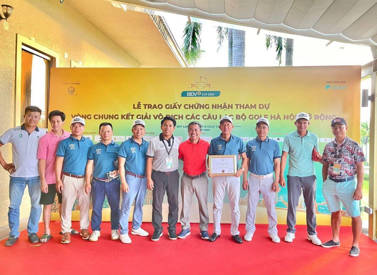 Câu Lạc Bộ Hoàng Mai xuất sắc giành tấm vé vào Chung kết Giải CLB Golf Hà Nội Open