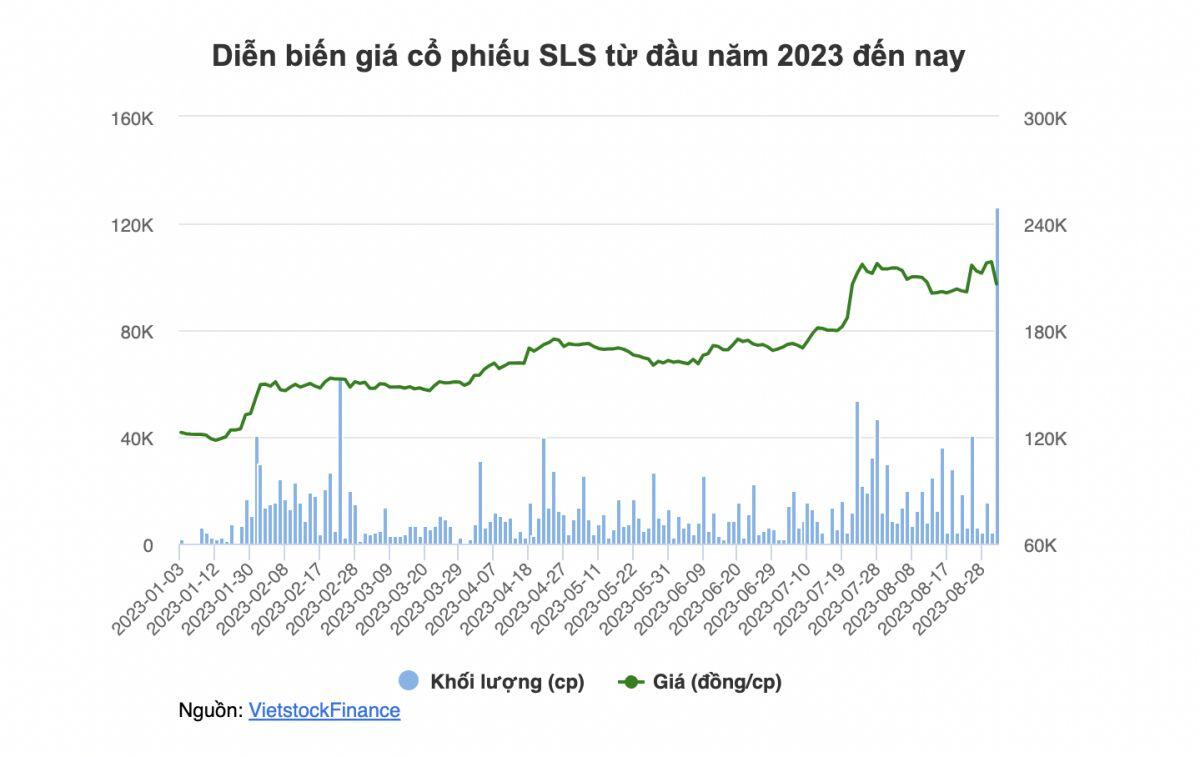 SLS đặt kế hoạch lợi nhuận niên độ 2023-2024 lùi sâu 74%, tiếp tục trả cổ tức 100% bằng tiền