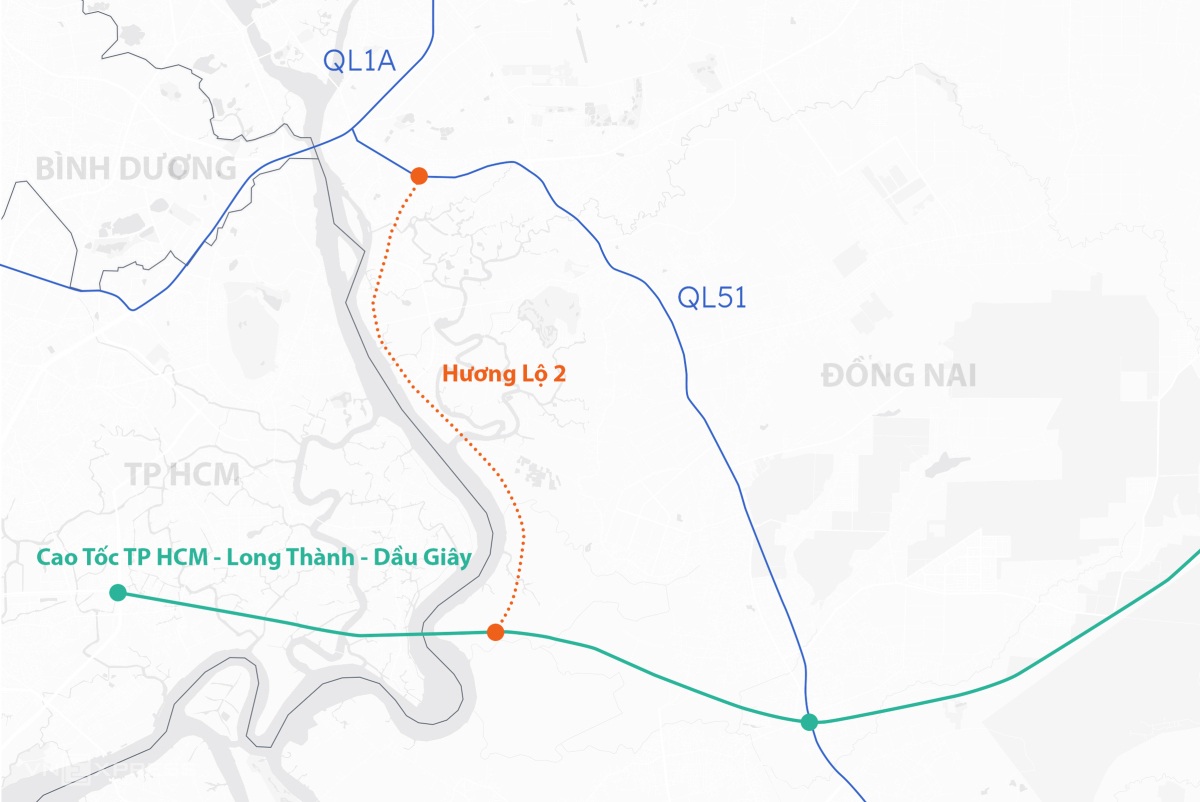 Đường 1.500 tỷ đồng nối cao tốc TP HCM - Long Thành sau 3 năm thi công