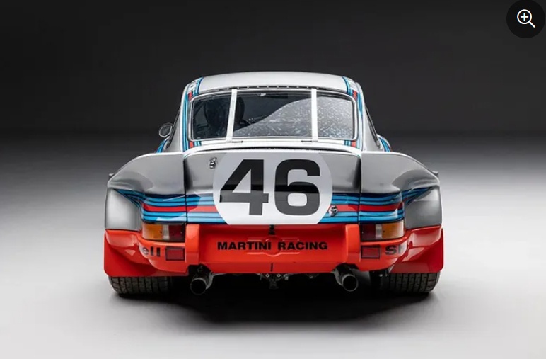 Porsche Carrera RSR Martini Racing 1973 được rao bán 169 tỷ đồng