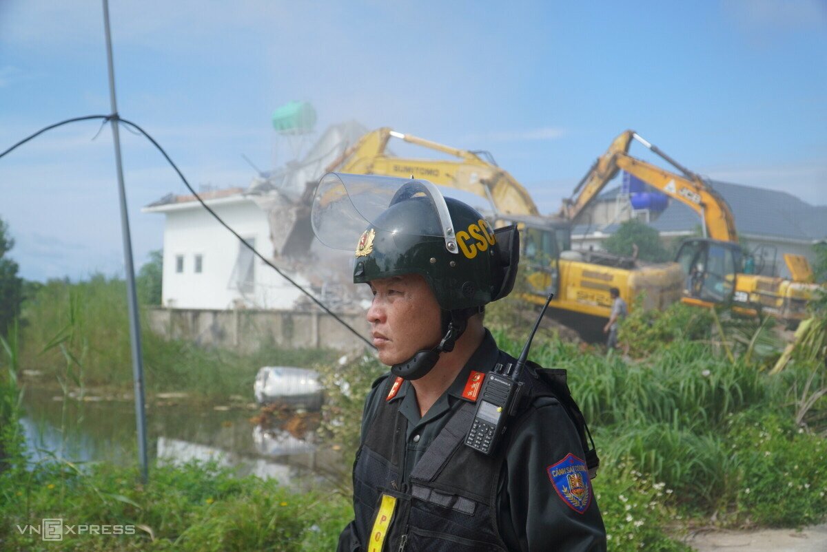 Hiện trạng khu biệt thự trái phép ở Phú Quốc bị tháo dỡ