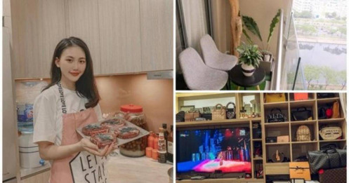 Cận cảnh 'căn hộ xinh như mộng' của Tân Hoa hậu Bùi Quỳnh Hoa