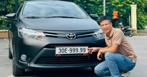 Toyota Vios biển ngũ quý 9 từng gây sốt với giá 3 tỷ nay chỉ còn 395 triệu đồng