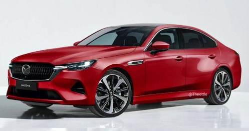 Mazda 6 thế hệ mới lộ ảnh phác thảo