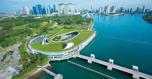Khám phá đập nước Marina nổi tiếng tại Singapore