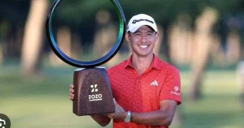 Collin Morikawa giành chức vô địch giải golf Zozo Championship