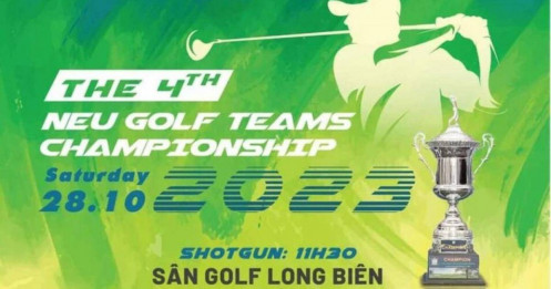 Sắp khởi tranh Giải Vô địch các CLB Golf ĐH Kinh Tế Quốc Dân 2023