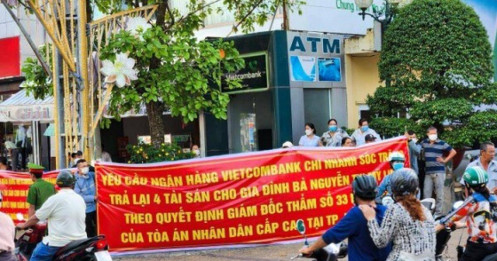 Vietcombank Sóc Trăng sắp bị cưỡng chế thi hành án?