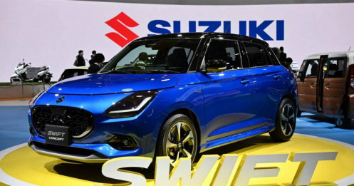 Xem trước Suzuki Swift 2024 tại Nhật: Thiết kế lạ và "đắp' thêm nhiều công nghệ