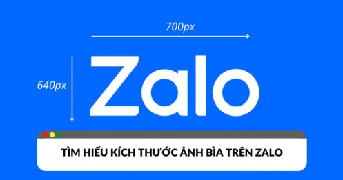 Kích thước ảnh bìa Zalo cho cá nhân và OA
