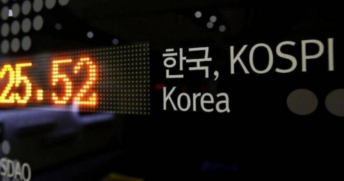 Hàn Quốc cấm bán khống cổ phiếu, chứng khoán tăng vọt gần 3%