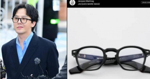 Chiếc kính giá 1,27 triệu won cháy hàng sau khi G-Dragon đeo đến đồn cảnh sát