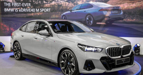 Xe điện BMW i5 2024 ra mắt tại Malaysia, nếu về Việt Nam giá có thể lên 2,5 tỷ