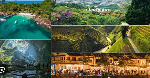 Top 5 địa danh đẹp bậc nhất Việt Nam 2023: Nơi được ví 'Venice Việt Nam', nơi được mệnh danh 'tiên cảnh'