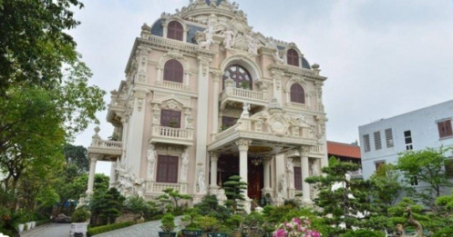 Bên trong lâu đài dát vàng xây 10 năm của đại gia Nam Định
