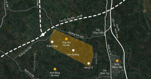 Khu vực được đề xuất quy hoạch sân bay quốc tế thứ hai của Hà Nội giá đất hiện ra sao?