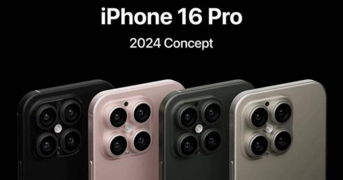 4 màu của iPhone 16 Pro đẹp tới "ngộp thở"